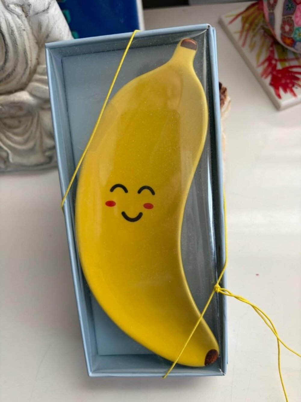 NWT Eccolo Banana face trinket tray
